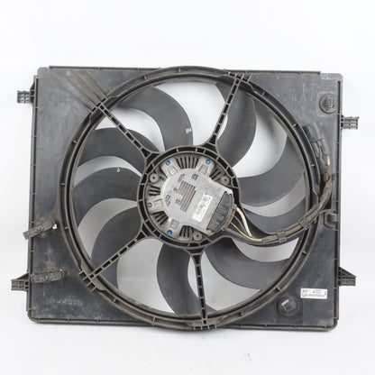 2014 - 2017 MASERATI GHIBLI ENGINE RADIATOR COOLING FAN SHROUD MOTOR OEM
