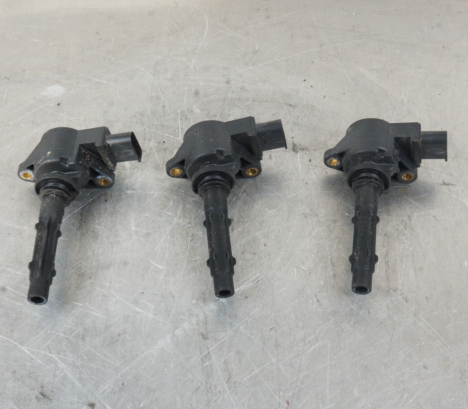 05-13 Mercedes W221 S400 E350 SLK350 M272 Ignition Coil Set of 3 0001502680 OEM