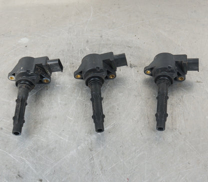 05-13 Mercedes W221 S400 E350 SLK350 M272 Ignition Coil Set of 3 0001502680 OEM