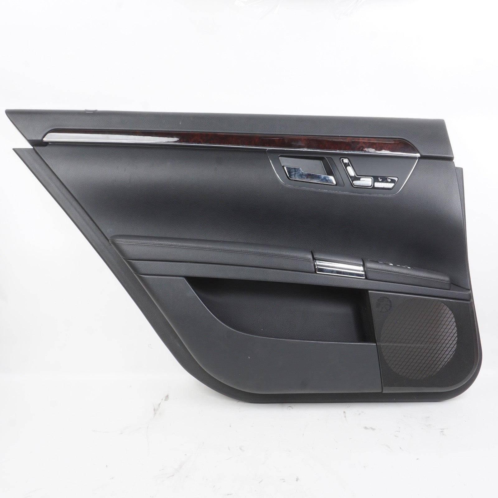2007 - 2013 Mercedes S550 S600 Left LH Driver Rear Door Trim Panel Black