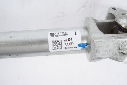 12-17 AUDI A8L A8 3.0L COLUMN LOWER INTERMEDIATE SHAFT 4H1419753C OEM