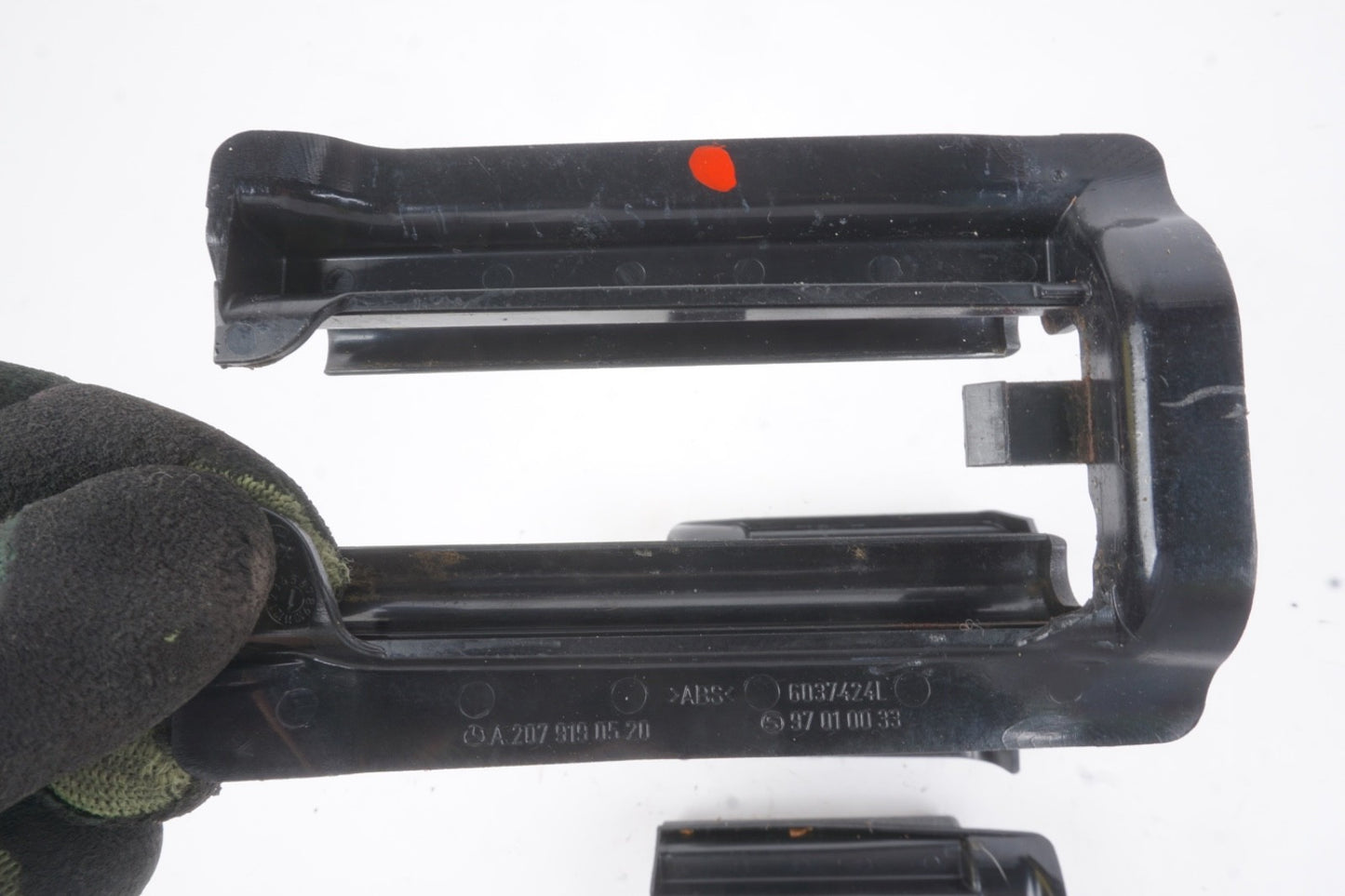2010 - 2017 Mercedes E350 Coupe Front Left Driver Seat Track Rail Cover 4Pcs OEM