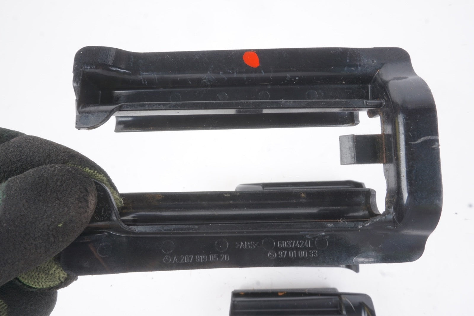 2010 - 2017 Mercedes E350 Coupe Front Left Driver Seat Track Rail Cover 4Pcs OEM