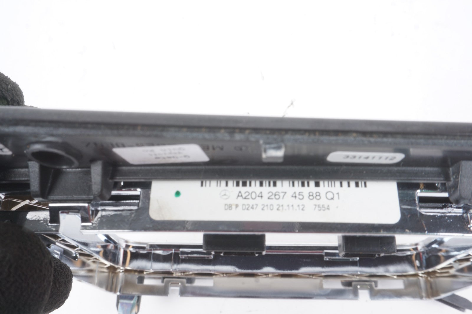 10-13 Mercedes W207 E350 E550 Coupe Center Console Shift Shifter Bezel Trim OEM