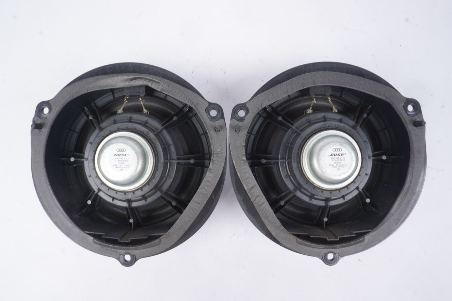 2011 - 2018 Audi A8 Rear Door Speaker/Woofer Left and Right Set of 2 4H0035411A