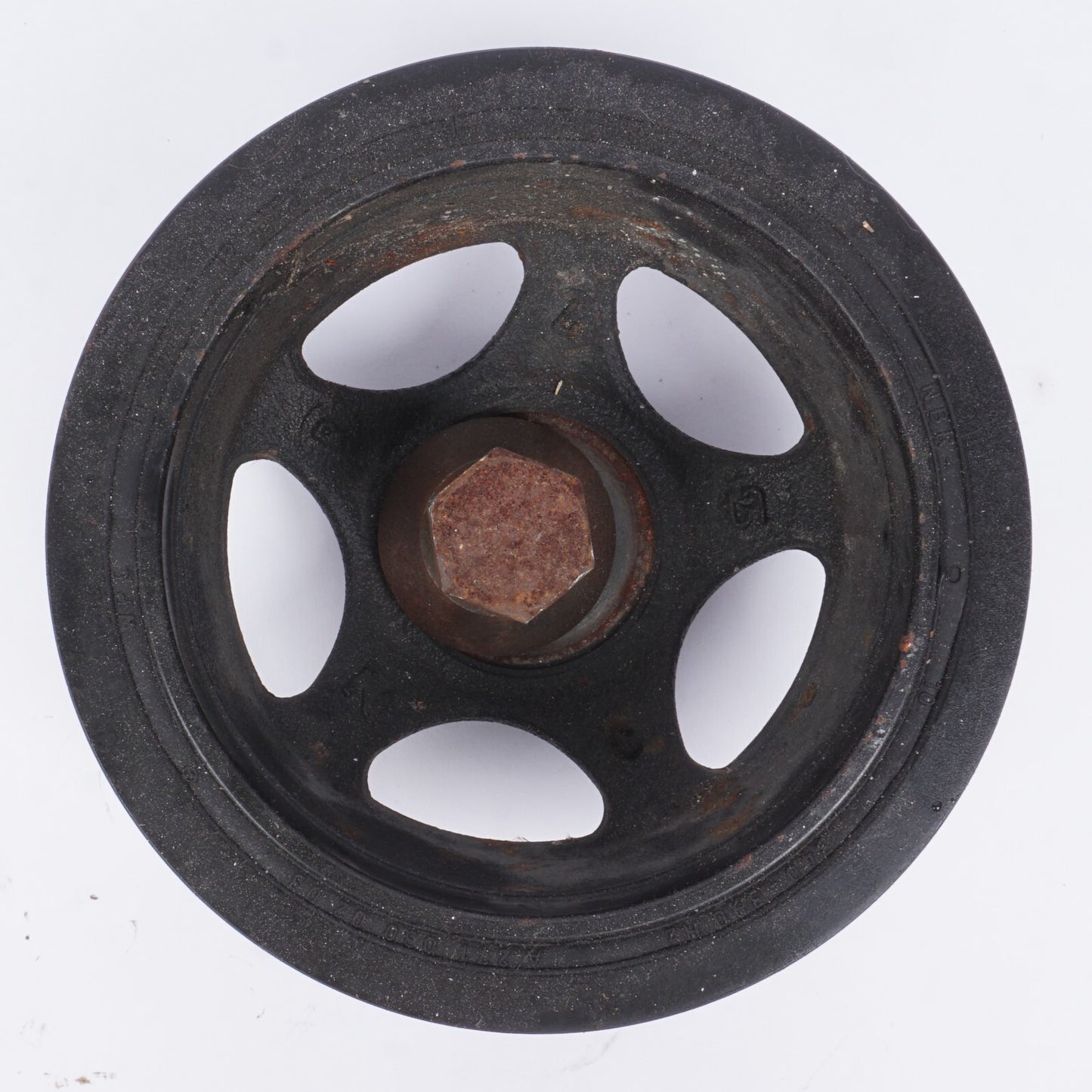 12-15 Mercedes W204 C250 SLK250 M271 Crankshaft Pulley OEM 55K