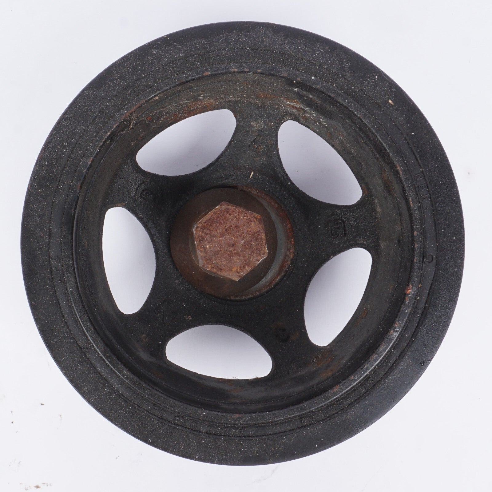 12-15 Mercedes W204 C250 SLK250 M271 Crankshaft Pulley OEM 55K