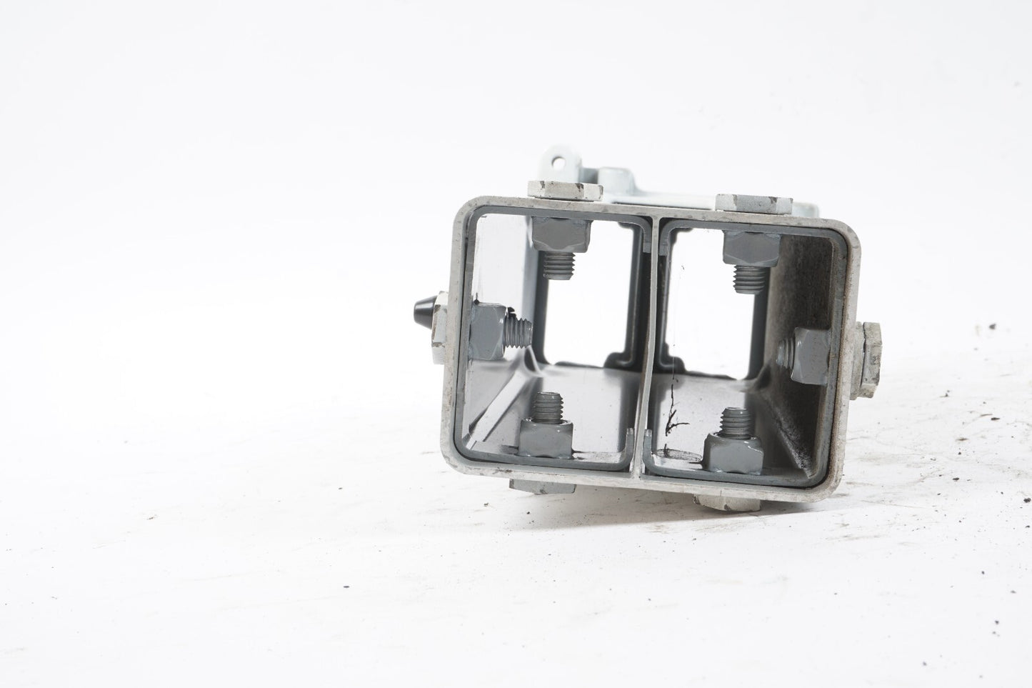 12-17 AUDI A8L A8 FRONT RIGHT PASSENGER SIDE BUMPER IMPACT RAIL END OEM