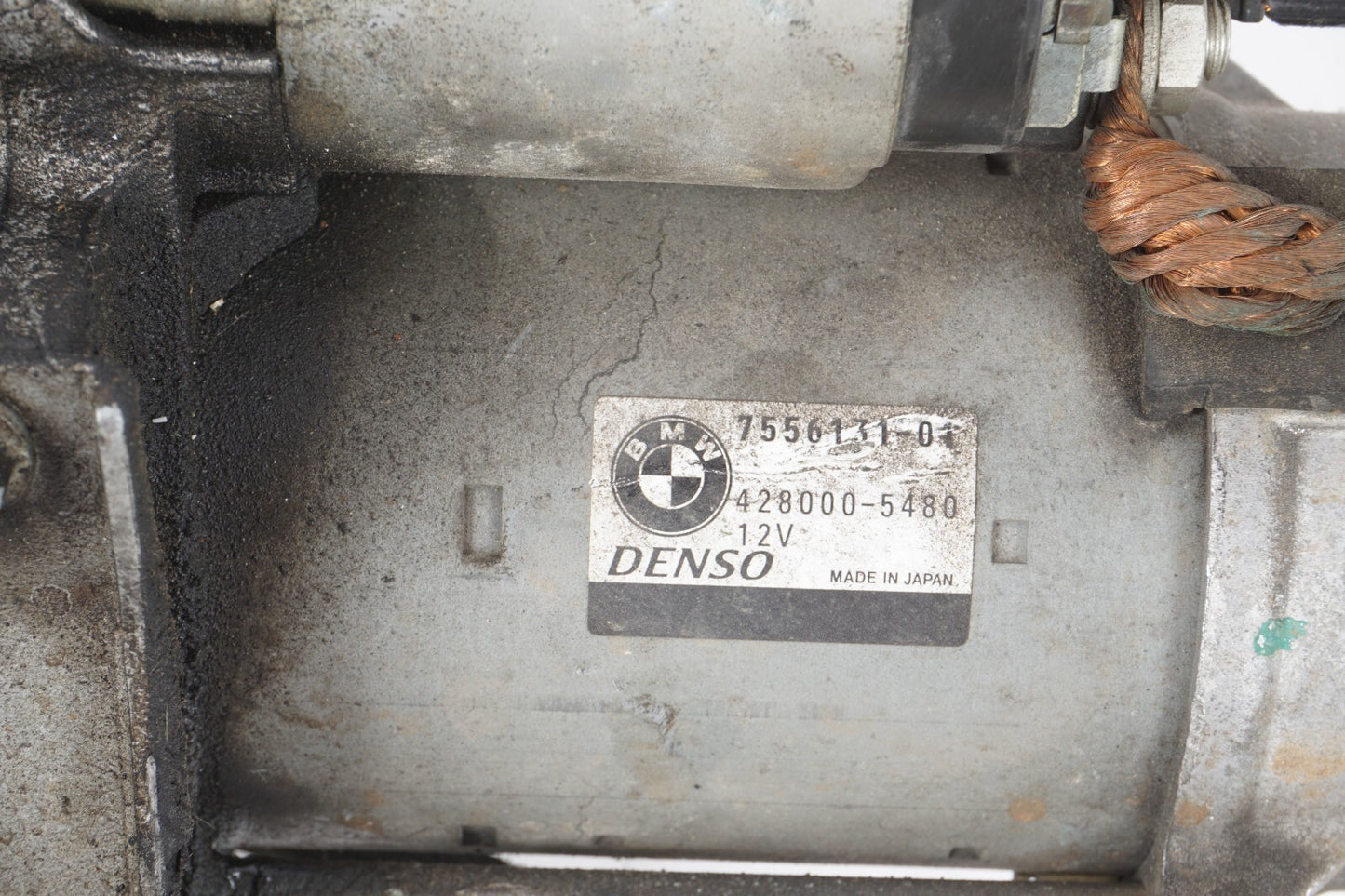 2011-2014 BMW 550I GT F07 STARTER MOTOR 7556131 OEM