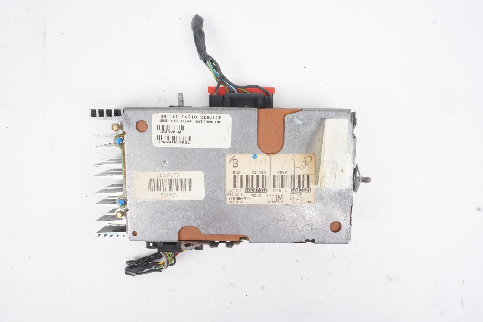 1993 Cadillac Allante Audio Radio Stereo Amp Amplifier 16087070 OEM