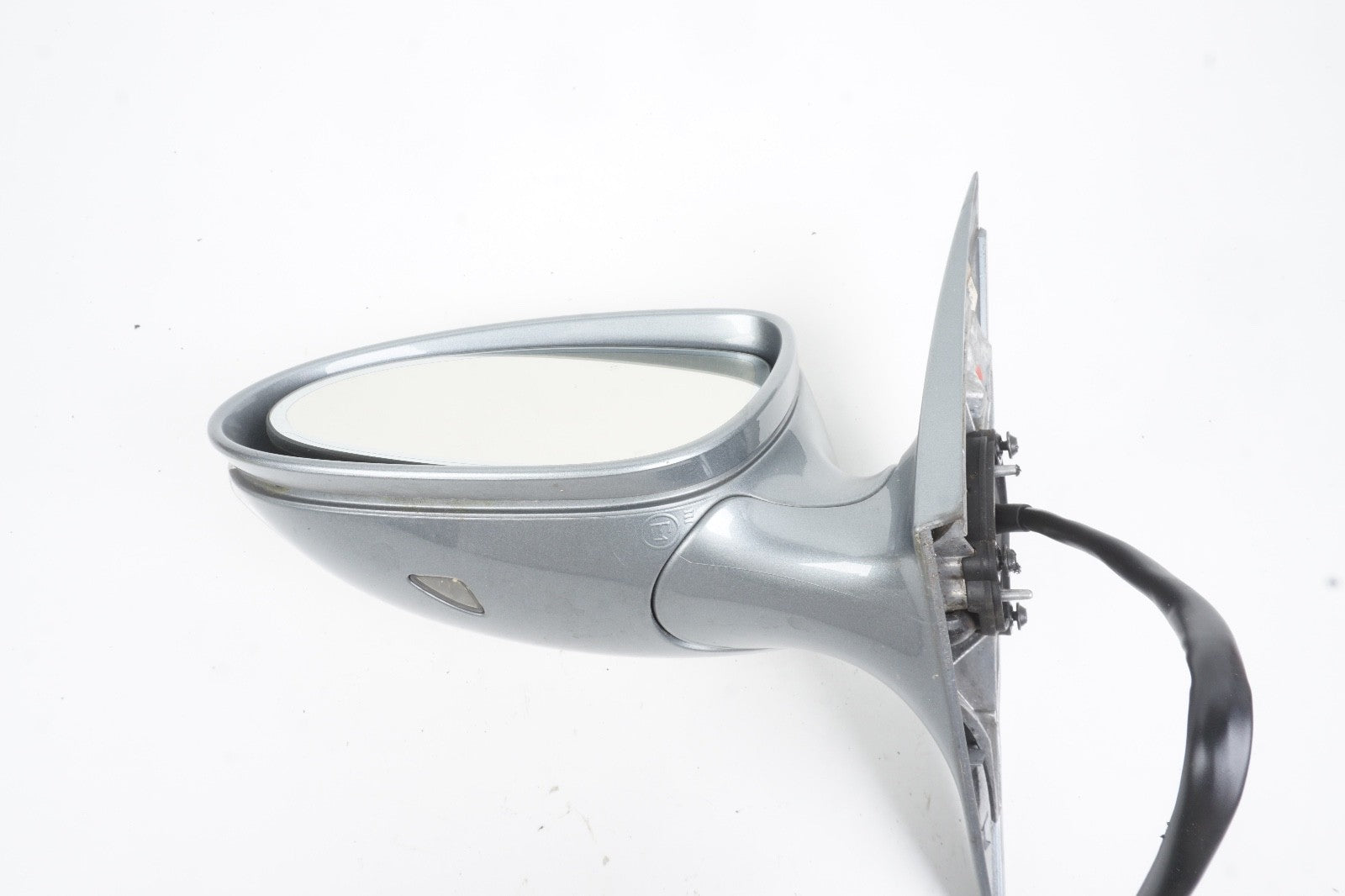 07-09 MERCEDES W221 S550 FRONT LEFT DOOR EXTERIOR SIDE VIEW MIRROR SILVER OEM