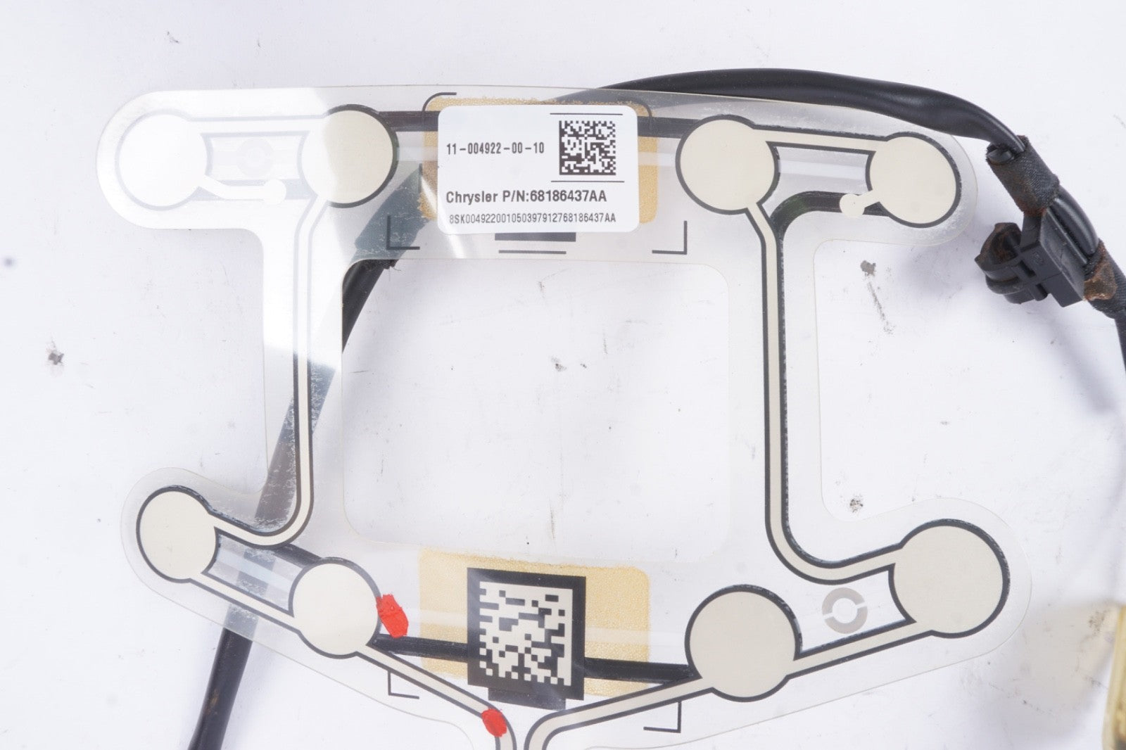 2012-2019 fiat 500C 500 front right passenger occupancy seat sensor oem