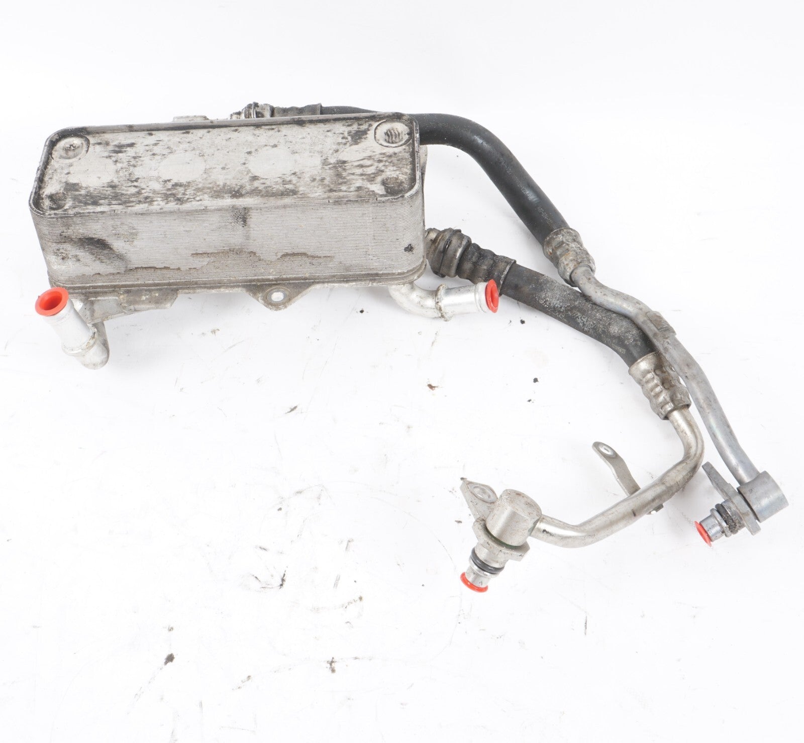 12-17 AUDI A8L A8 3.0L TRANSMISSION OIL COOLER 4H0317021H  OEM