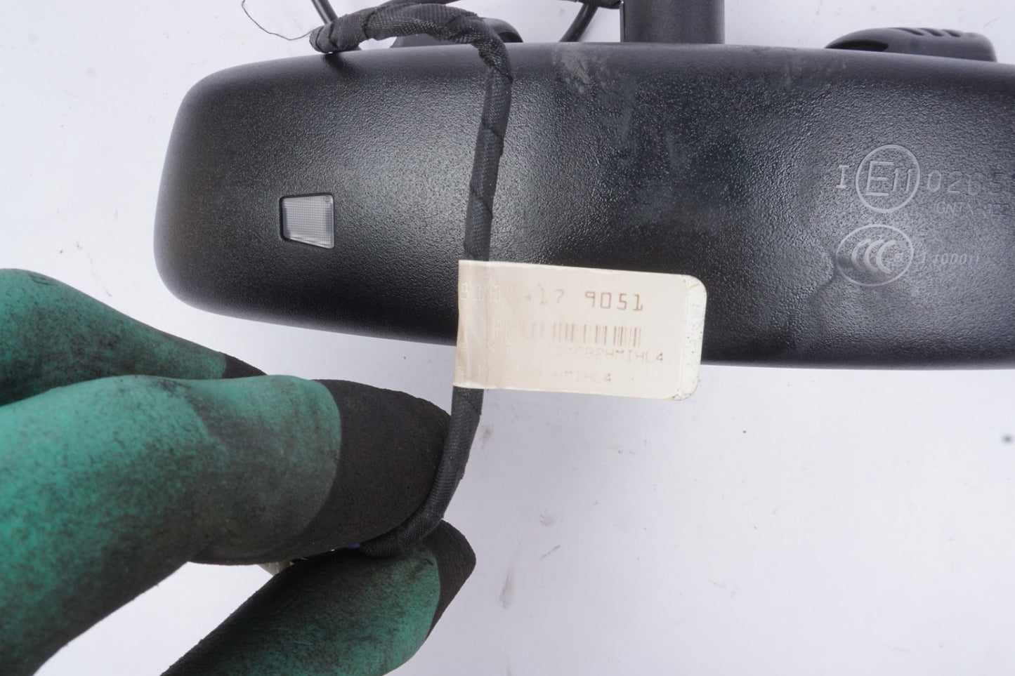 14 15 16 17 Mercedes S550 W222 Interior Rear View Mirror Black  OEM