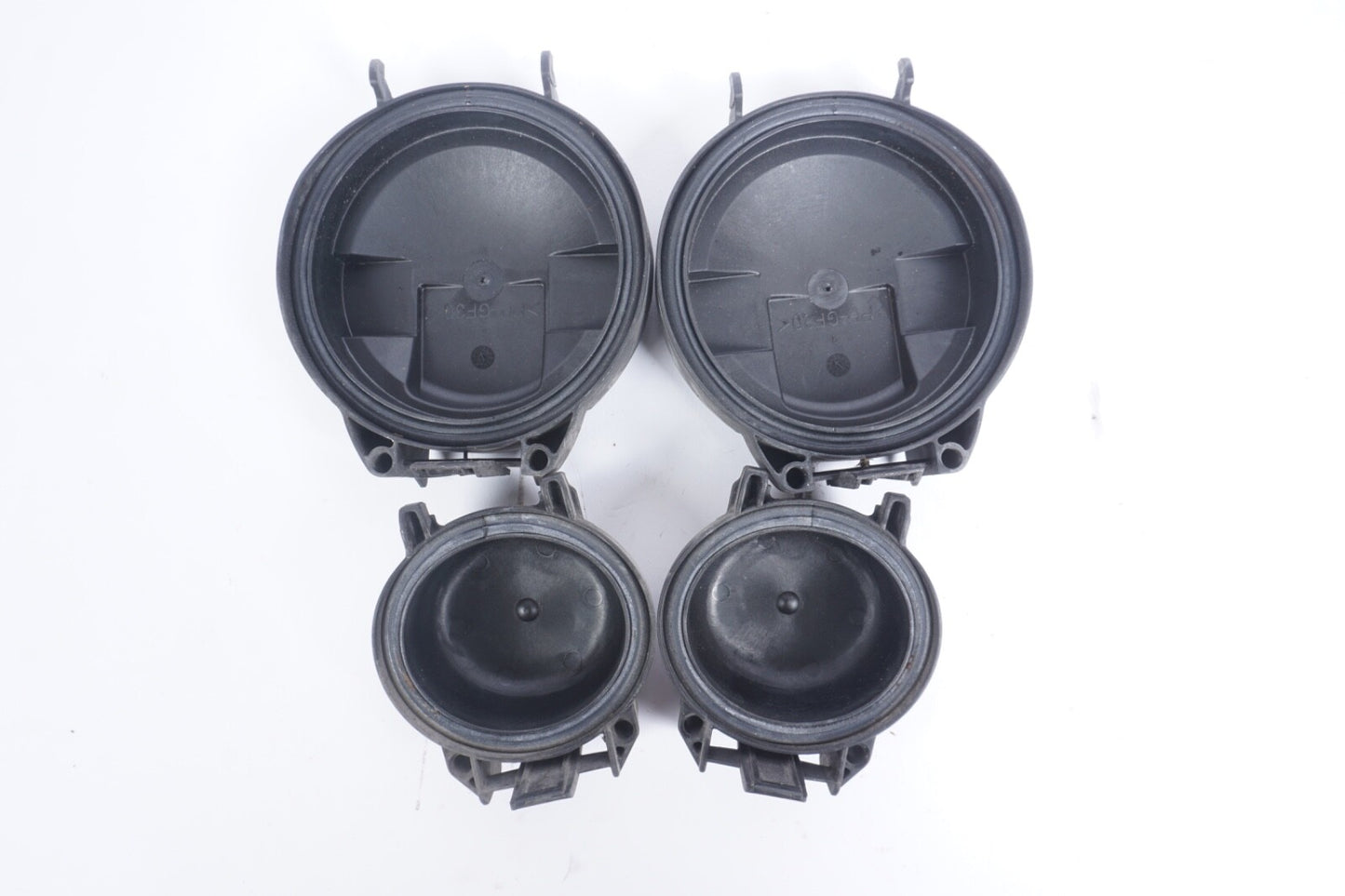 03-2008 Mercedes SL500 SL55 headlight bulb access dust cap cover lid Set of 4