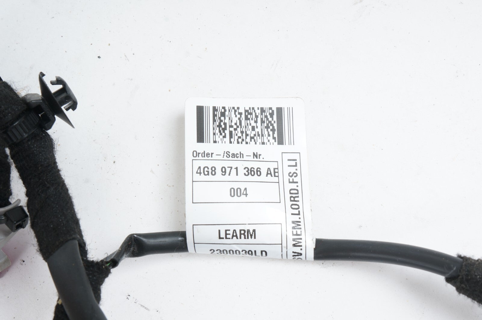 2012 - 2017 AUDI A7 FRONT LEFT DRIVER SEAT MOTORS & WIRE HARNESS OEM