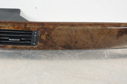 BMW E90 328 330 335 SEDAN DASH CENTER WOOD TRIM AIR VENT MOLDING DTC START OEM