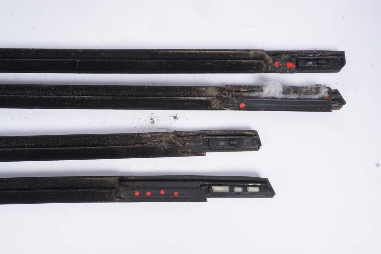 2012 - 2018 Ford Focus Front Rear Left Right Door Window Molding OEM