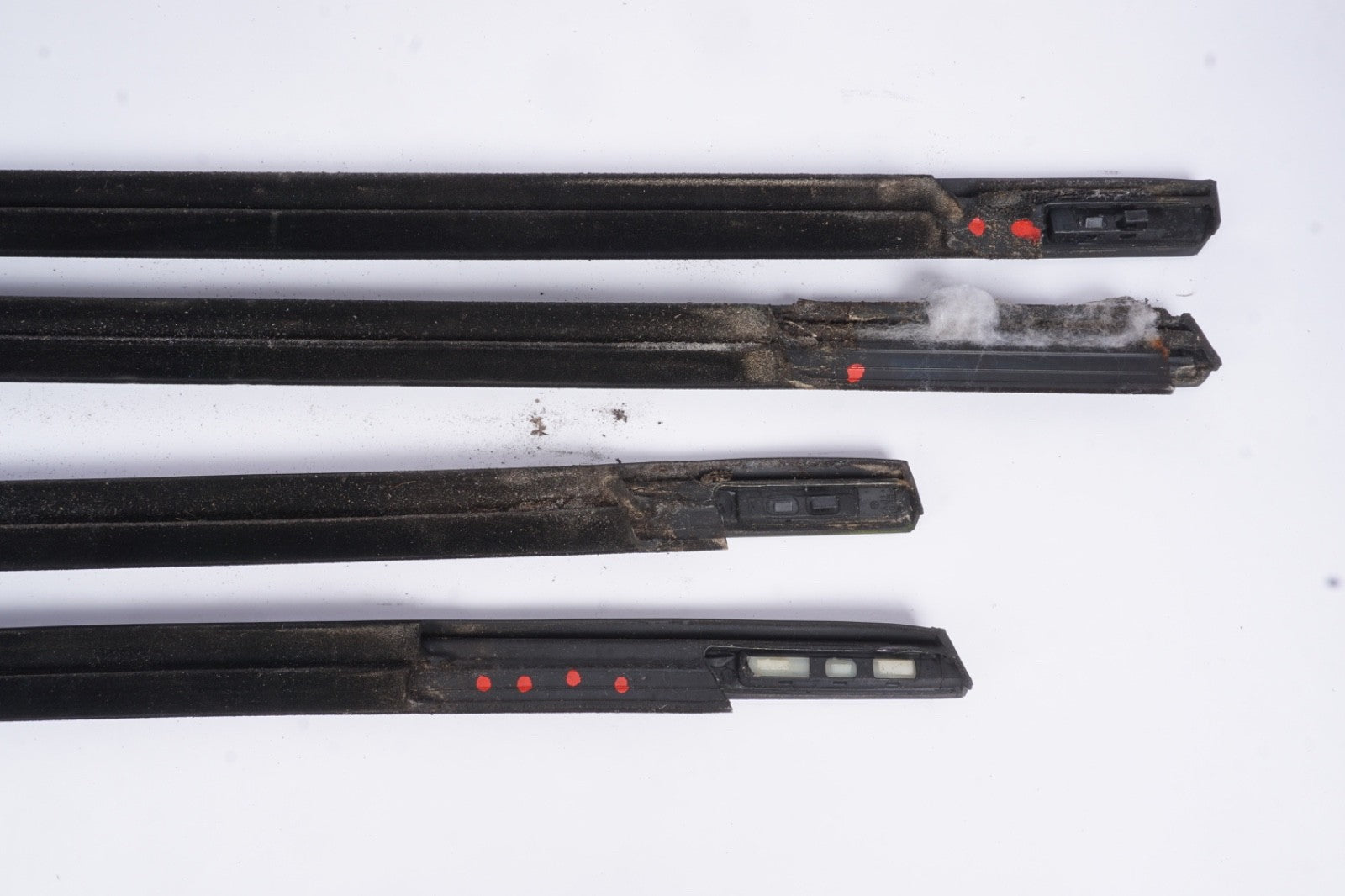 2012 - 2018 Ford Focus Front Rear Left Right Door Window Molding OEM