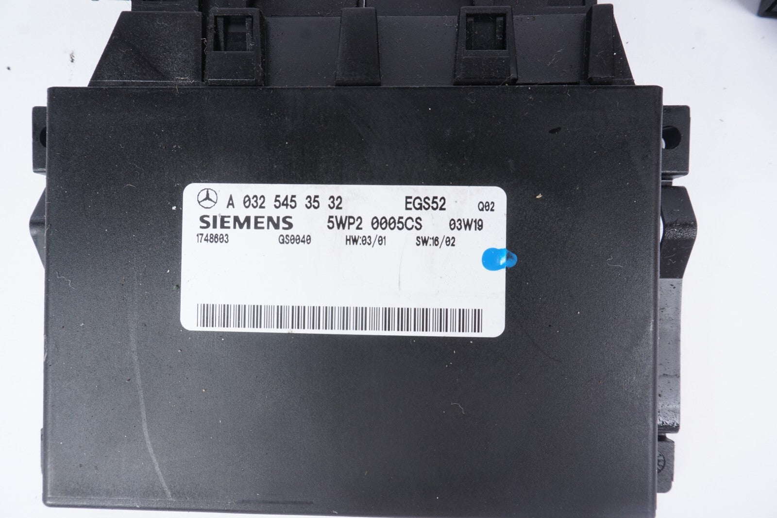 03-04 Mercedes R230 SL500 TCU Transmission & Diagnostic Control Module  OEM