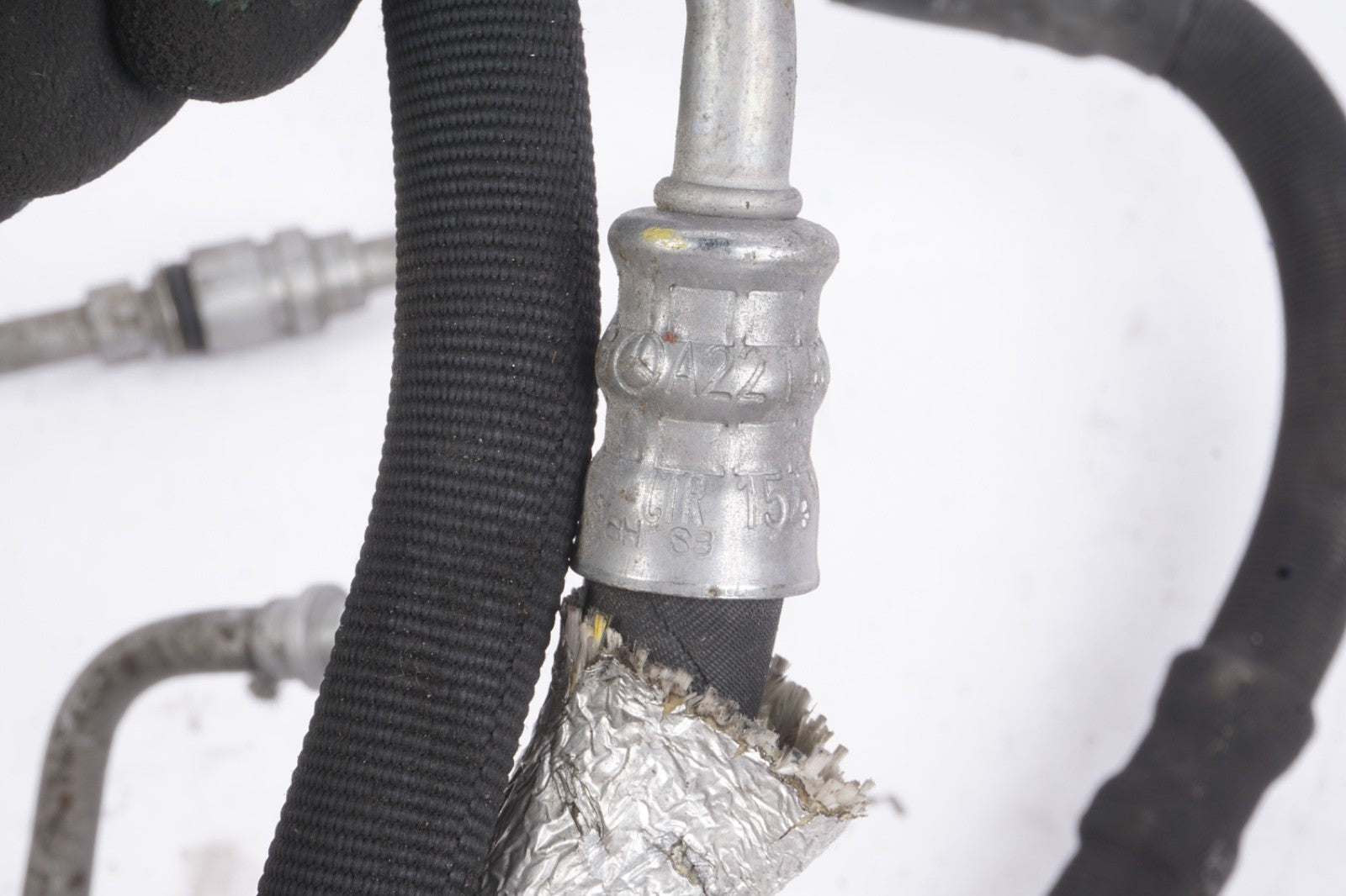 10-2013 mercedes w221 s550 cl550 4MATIC power steering high pressure line pipe