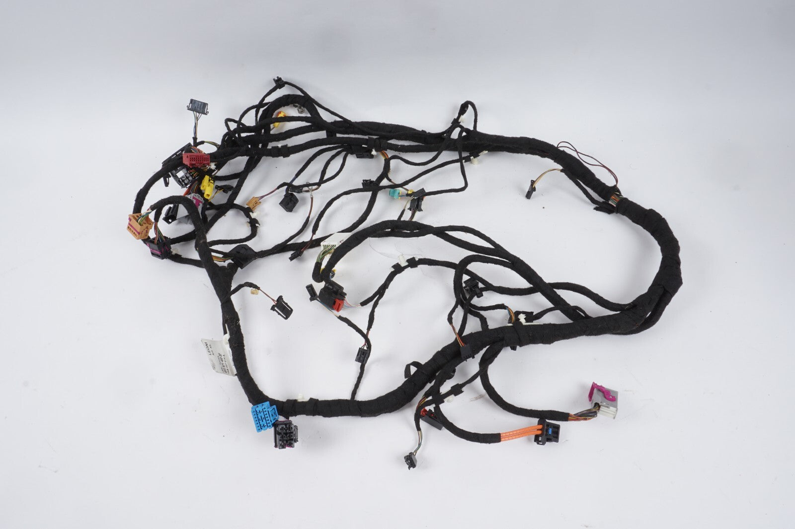 11-17 AUDI A8 A8L DASH DASHBOARD INSTRUMENT PANEL WIRING HARNESS 4H1971459BF OEM