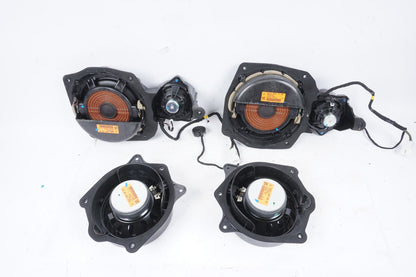 10-13 Mercedes W221 S550 S400 S63 Audio Speaker Set Of 4 OEM