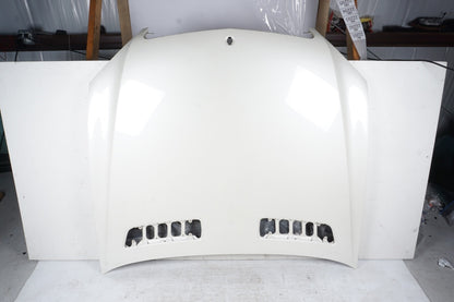 07-13 Mercedes W221 S400 S550 S350 S600 Hood Panel Assembly Diamond White OEM