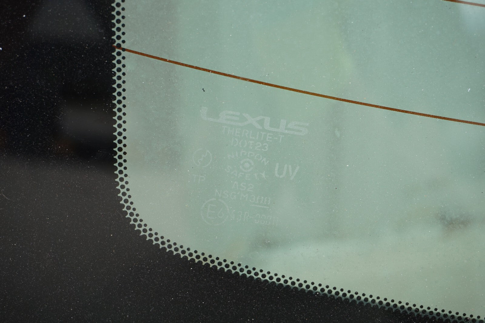 02-10 Lexus SC430 Convertible Rear Windshield Back Window Glass OEM