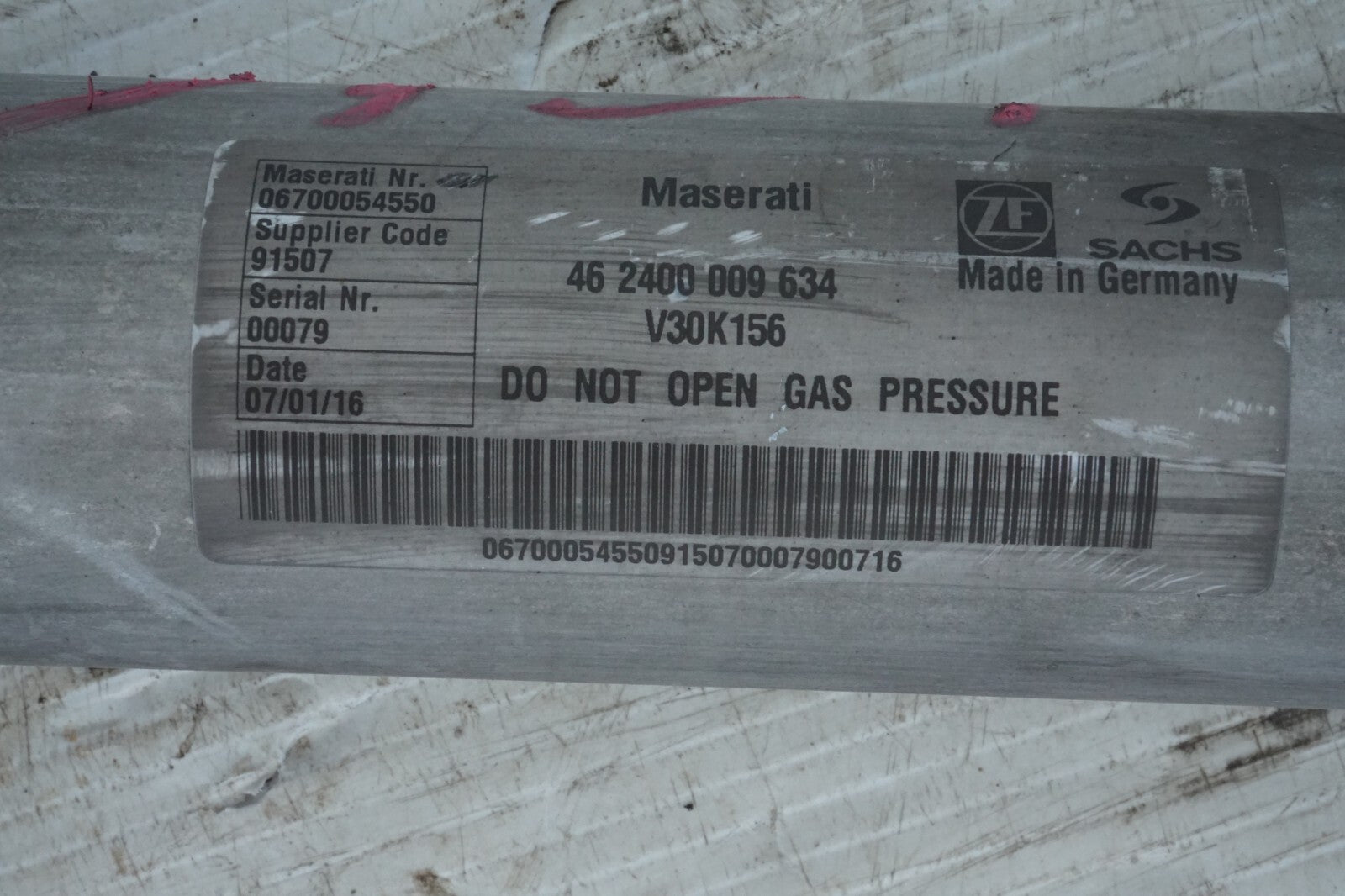 14-17 MASERATI QUATTROPORTE FRONT LEFT DRIVER SIDE SHOCK STRUT ABSORBER OEM