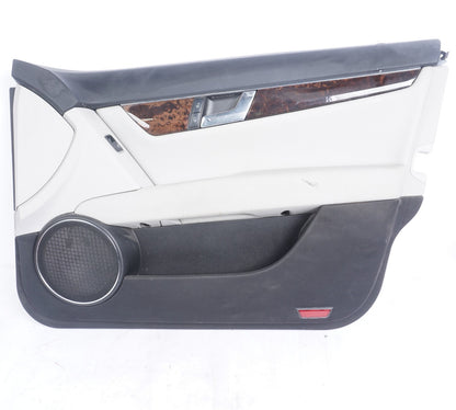 08-14 Mercedes C250 C300 C350 Front Right Passenger Door Panel Trim OEM