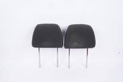 2015-2018 Ford Focus Front Seat Leather Head Rest Set of 2 Black 2016 2017