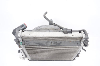 2000 2004 Porsche Boxster OEM Driver Left Radiator with Cooling Fan Bracket