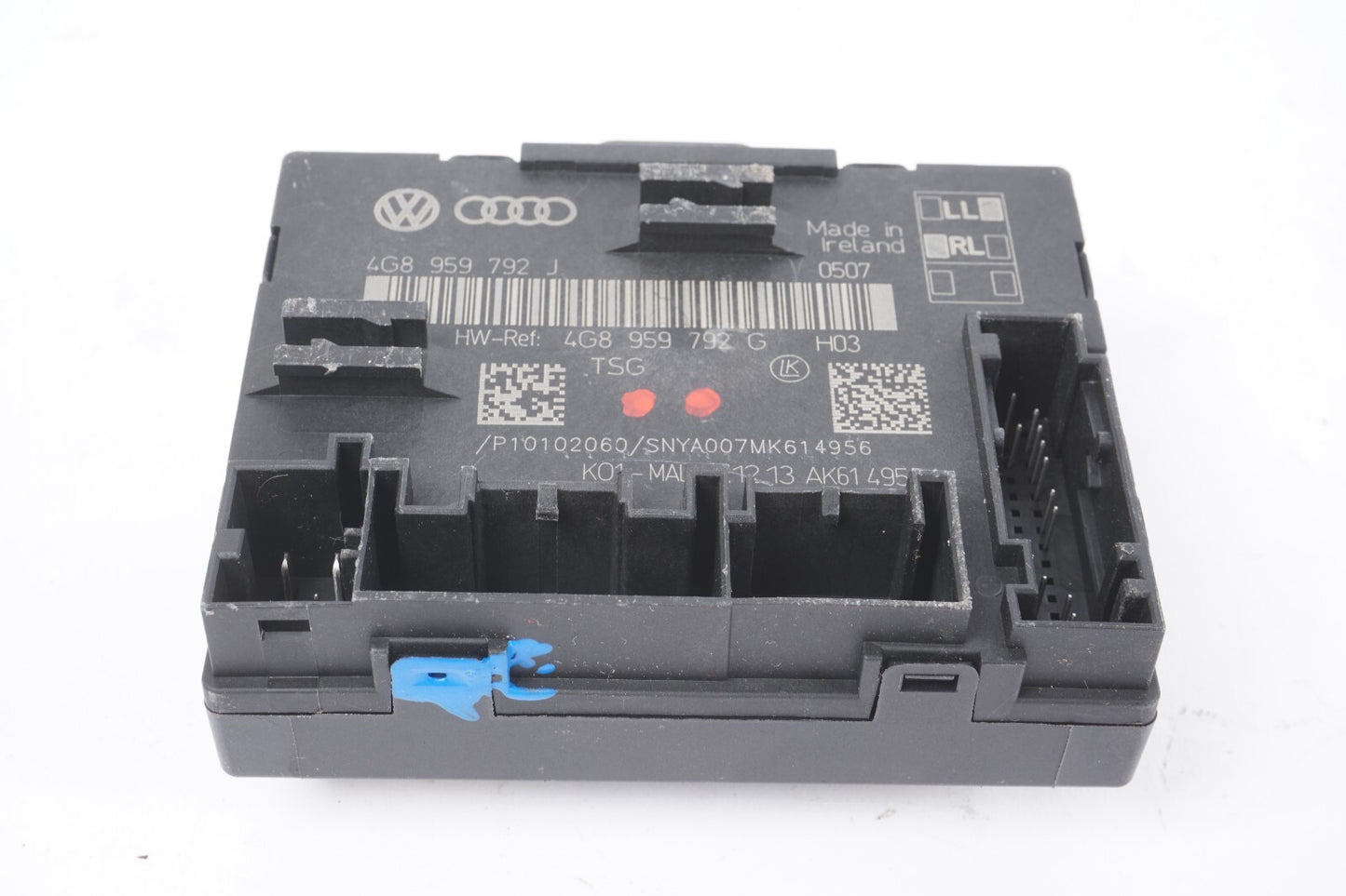 2012 - 2018 AUDI A7 FRONT RIGHT PASSENGER SIDE DOOR CONTROL MODULE UNIT  OEM