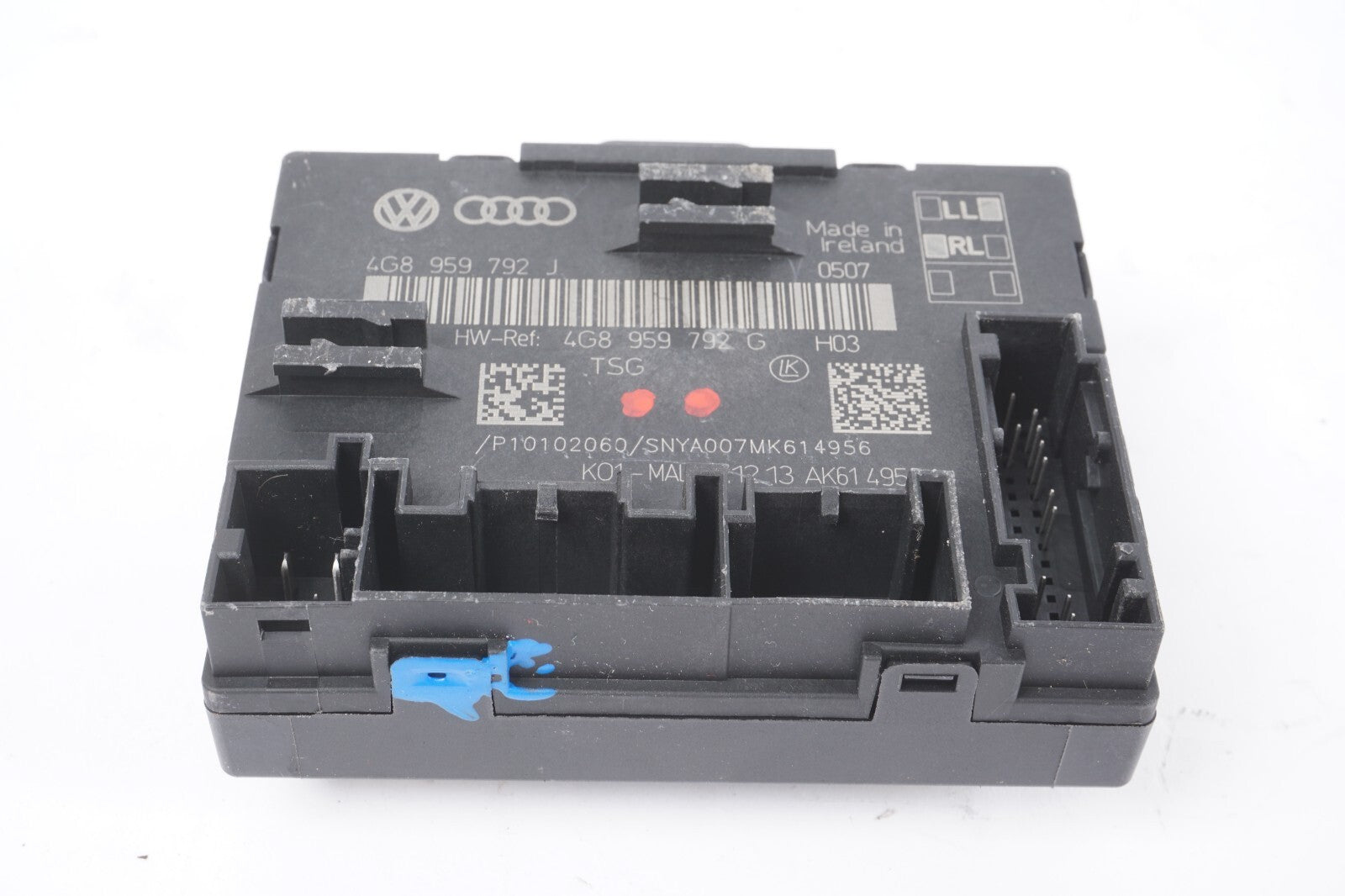 2012 - 2018 AUDI A7 FRONT RIGHT PASSENGER SIDE DOOR CONTROL MODULE UNIT  OEM