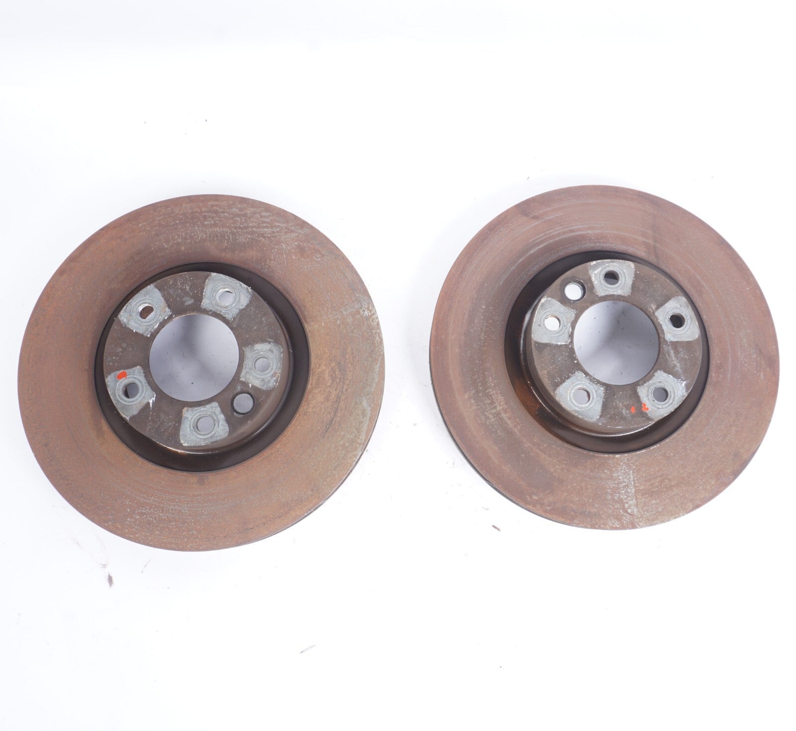11-18 Porsche Cayenne 958 4.8l Front Brake Disc Rotor Left & Right OEM