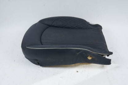 11-20 BENTLEY MULSANNE FRONT RIGHT SIDE SEAT LEATHER BUTTOM CUSHION BLUE