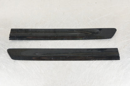 06-13 VOLVO C70 LEFT RIGHT REAR QUARTER PANEL TRIM MOLDING BLACK OEM