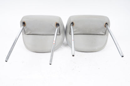 03-06 Mercedes R230 SL500 Headrest Head Rest Right Left PAIR GREY