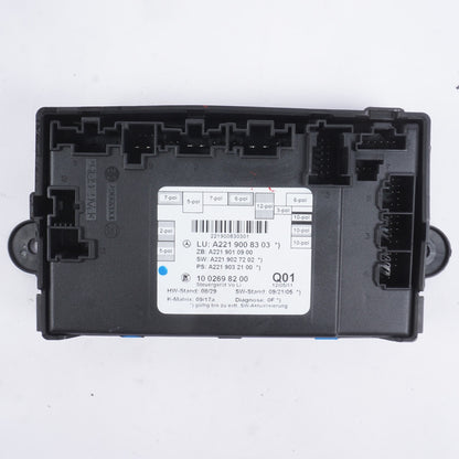 10-13 Mercedes W221 S550 S350 S400 Front Left Door Control Module 2219008303 OEM