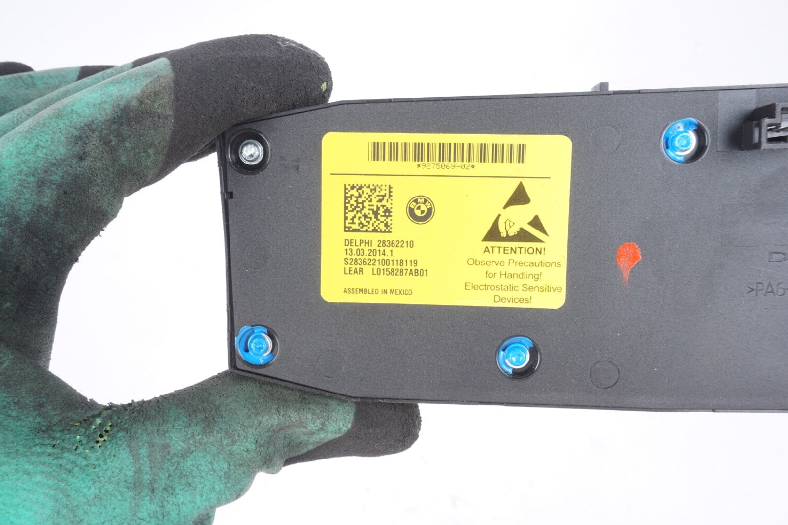 2011 - 2014 BMW X3 Front Driver Seat Switch OEM 9275069