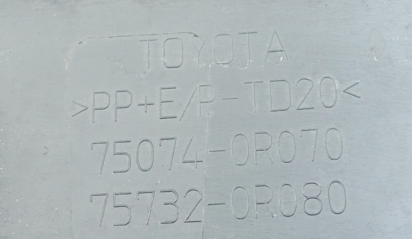 2019-2022 TOYOTA RAV4 LEFT DRIVER SIDE FRONT DOOR LOWER MOLDING
