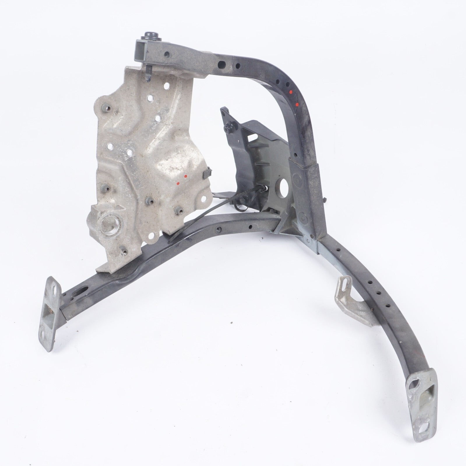 04-10 AUDI A8 A8L Front Right Pass Side Headlight Holder Bracket Support  OEM