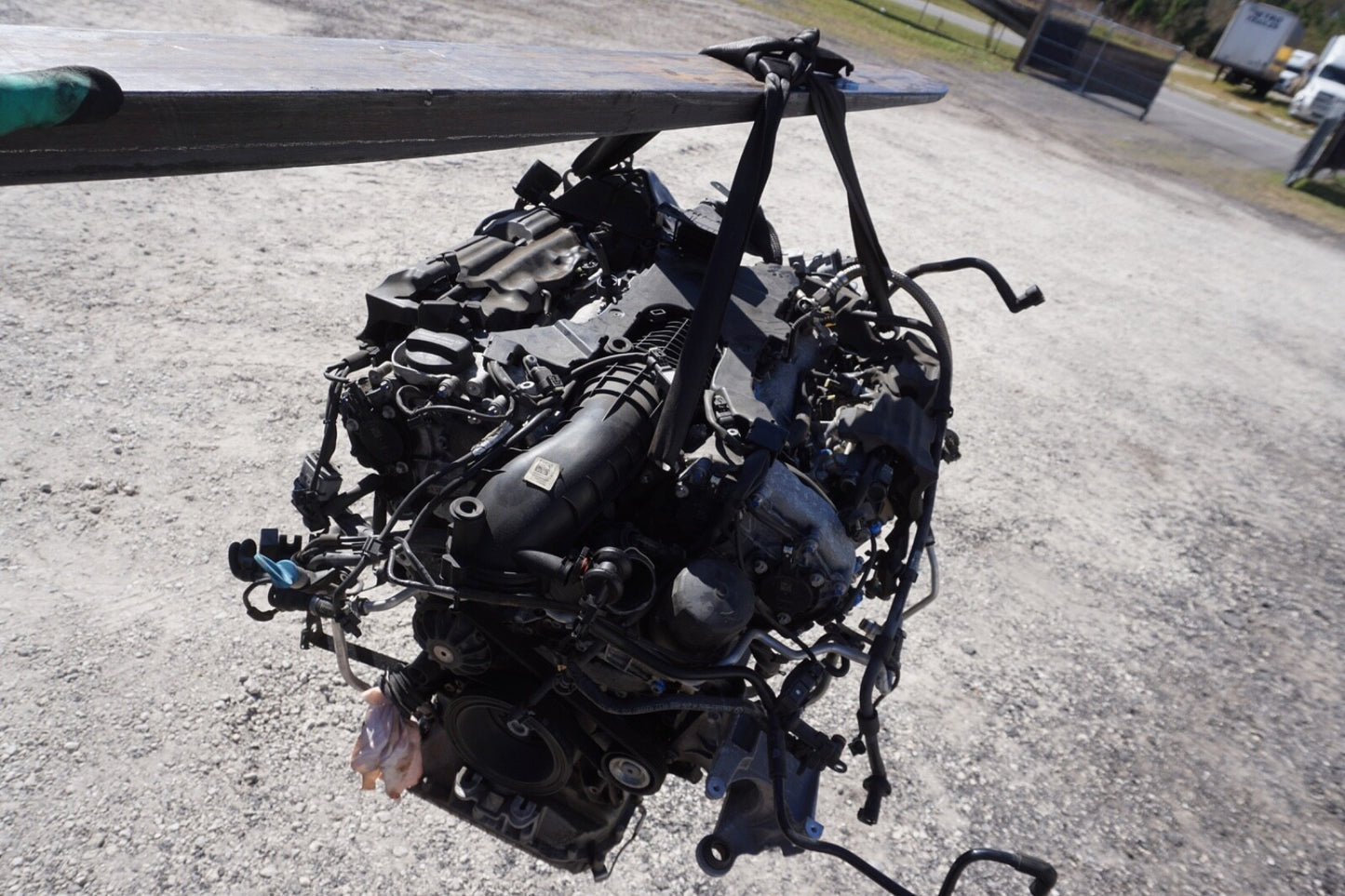 2015 2016 2017 Mercedes Benz S550e Hybrid 3.0L V8 Engine With 61k Miles OEM