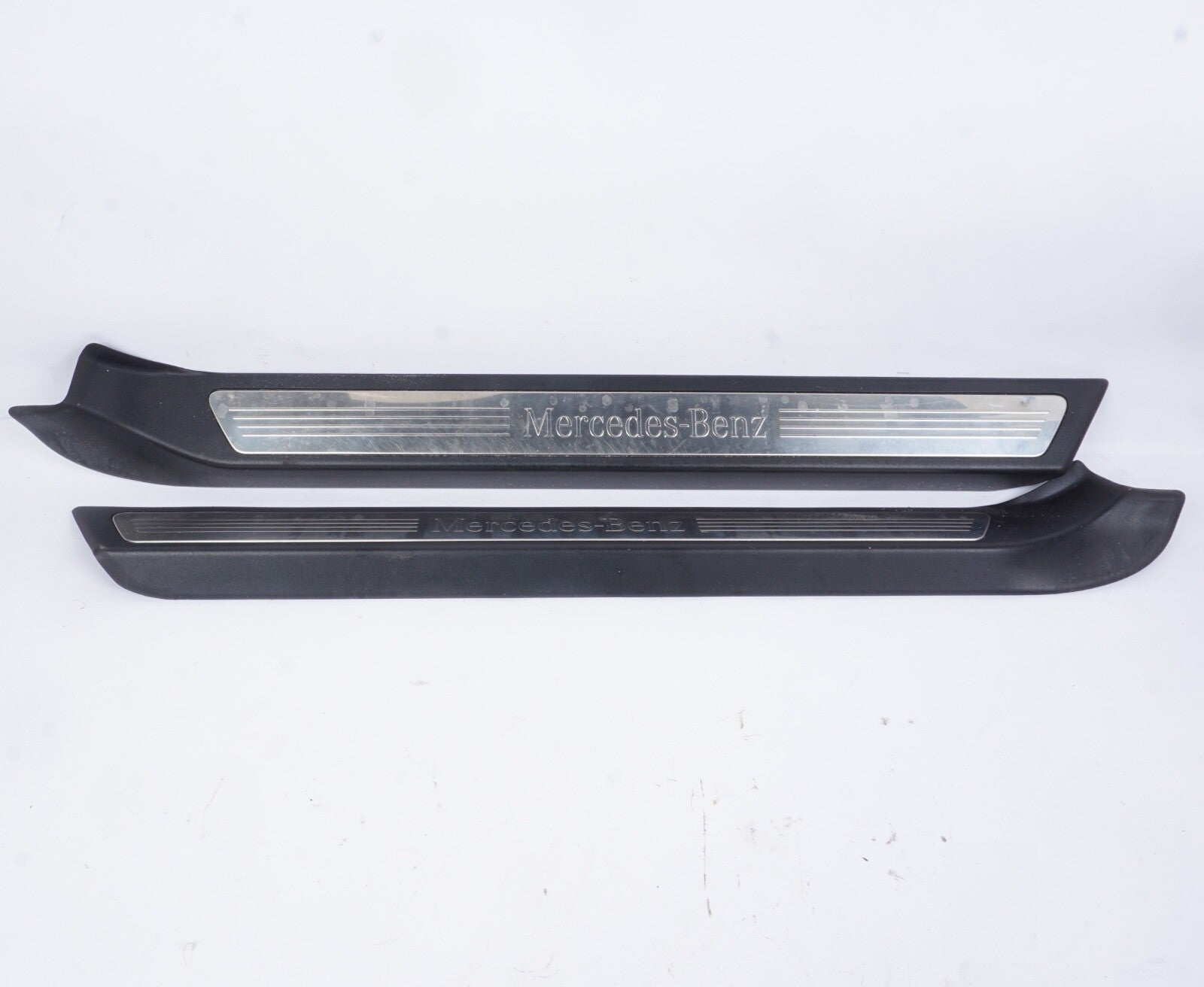 10-16 Mercedes E350 E550 W207 Convertible Left Right Door Sill Scuff Plate Trim