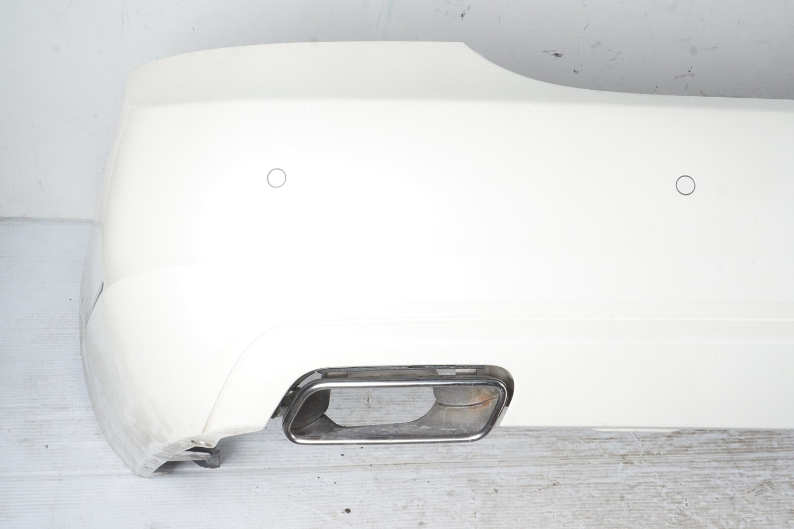 10-13 Mercedes W221 S550 S400 Base Rear Bumper Cover Assembly OEM