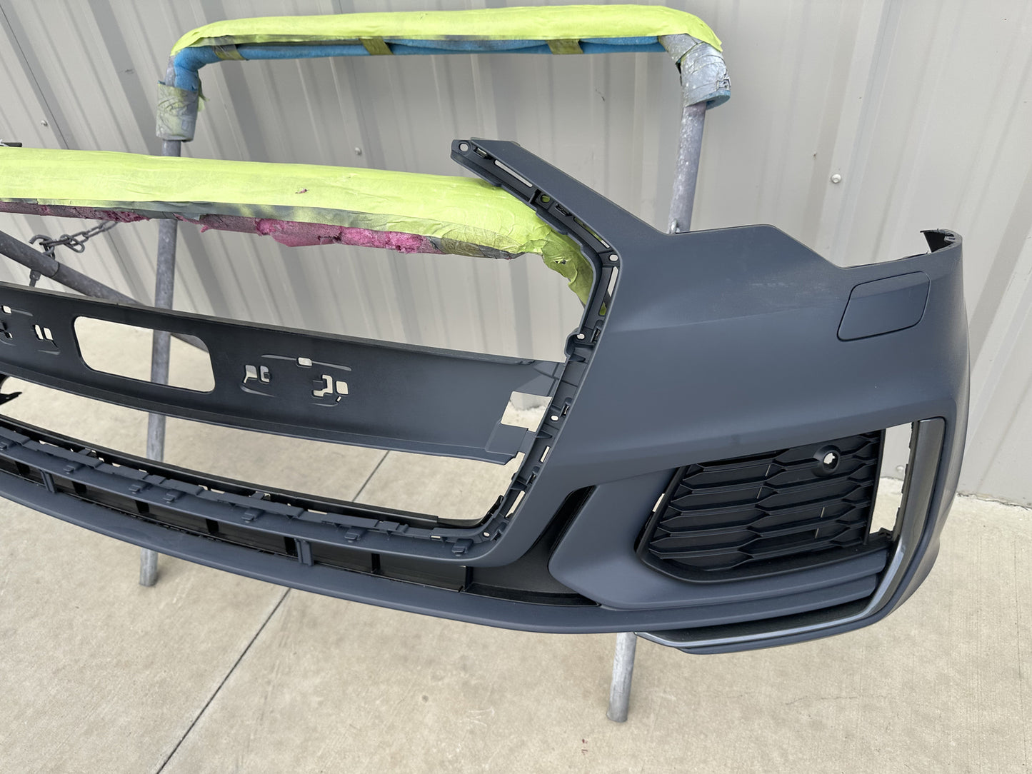 For 2020 AUDI A6 S6 C8  S-LINE FRONT BUMPER COVER 4K0807437