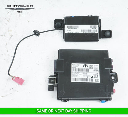 17-20 CHRYSLER PACIFICA KEYLESS ENTRY MODULE W/ ANTENNA OEM
