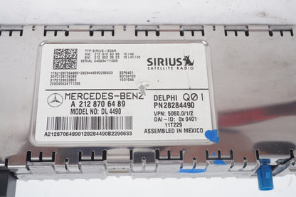 12-14 Mercedes W204 C250 C300 Sirius Satellite Radio Receiver 2128706489 OEM