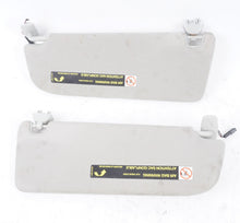 2012-2017 AUDI A7 LEFT RIGHT FRONT CLOTH SUN VISOR OEM SUNVISOR GRAY